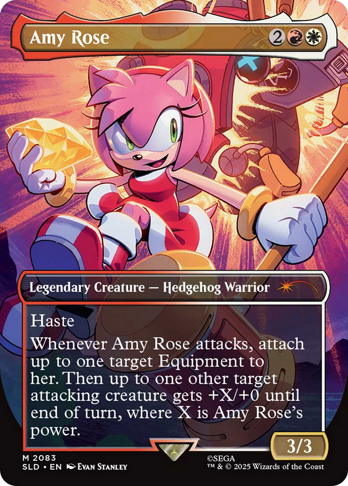 Amy Rose (Rainbow Foil) [Secret Lair Drop Series]