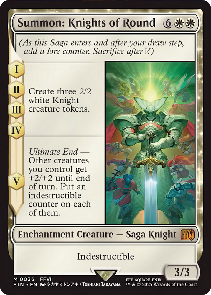 Summon: Knights of Round [FINAL FANTASY]