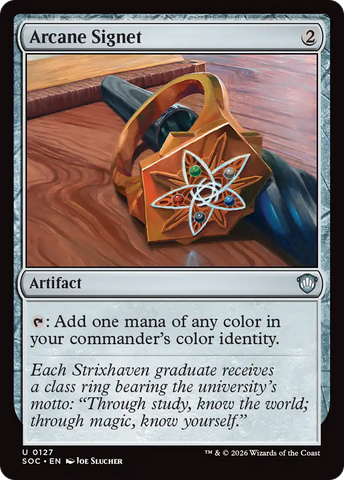 Arcane Signet [Secrets of Strixhaven Commander]