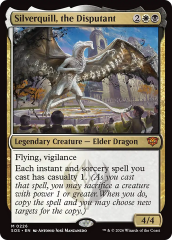 Silverquill, the Disputant [Secrets of Strixhaven]