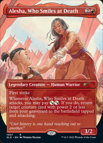 Alesha, Who Smiles at Death [Secret Lair Drop Series]