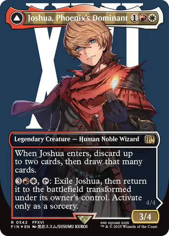surge foils mtg final fantasy Aerith Gainsborough (Borderless) (Surge Foil) each player discards a card Final Fantasy Surge