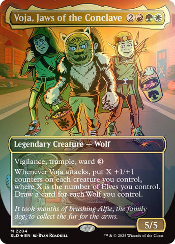 Voja, Jaws of the Conclave (Rainbow Foil) [Secret Lair Drop Series]