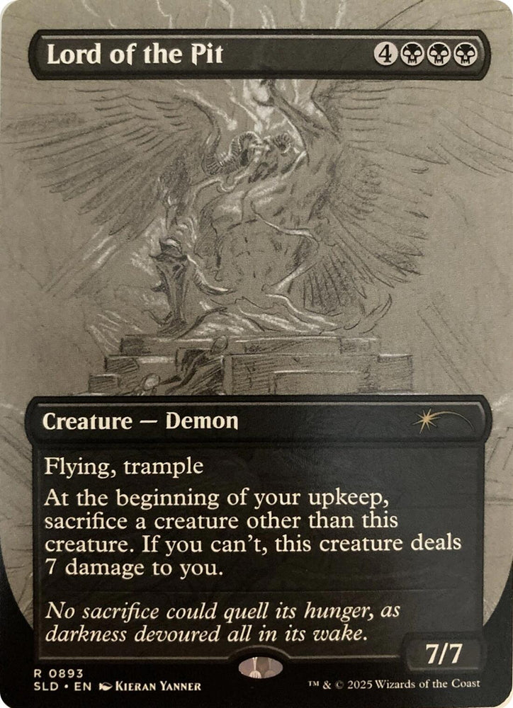 Lord of the Pit (Sketch Showcase) [Secret Lair Drop Series]
