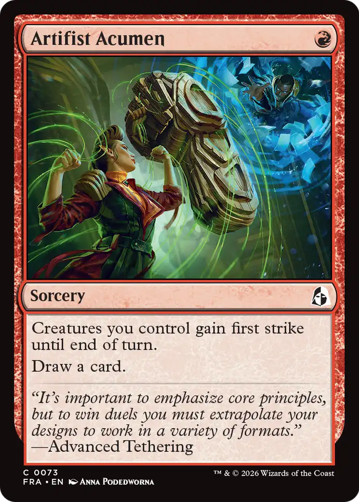 Artifist Acumen [Reality Fracture]