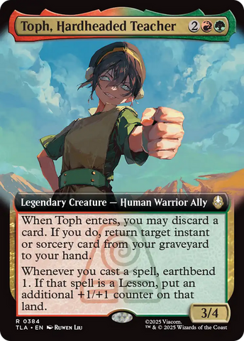 Toph, Hardheaded Teacher (Extended Art) [Avatar: The Last Airbender]