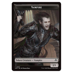 Blood // Vampire (0007) Double-Sided Token [Innistrad Remastered Tokens]