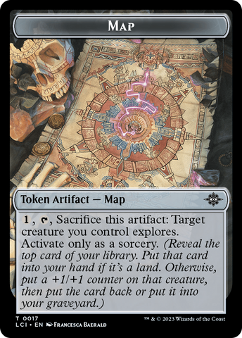 Pawpatch Recruit // Map Double-Sided Token [Bloomburrow Tokens]
