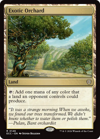 Exotic Orchard [Lorwyn Eclipsed Commander]