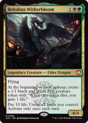 Beledros Witherbloom [Secrets of Strixhaven Commander]