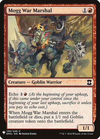 Mogg War Marshal [Mystery Booster]