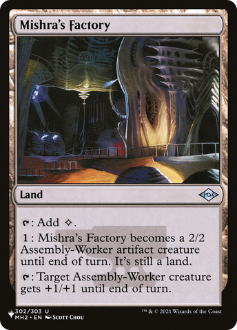 Mishra's Factory [The List]