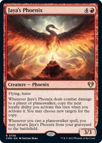 Jaya's Phoenix [Commander Masters]