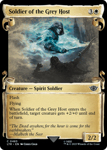 Soldier of the Grey Host [The Lord of the Rings: Tales of Middle-Earth Showcase Scrolls]
