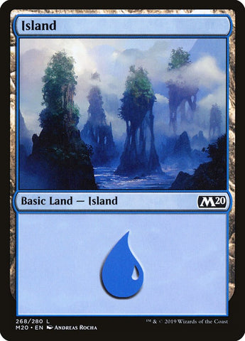 Island (#268) [Core Set 2020]