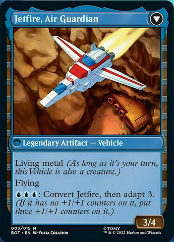 Jetfire, Ingenious Scientist // Jetfire, Air Guardian [Universes Beyond: Transformers]