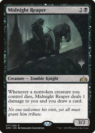 Midnight Reaper [Guilds of Ravnica Promos]