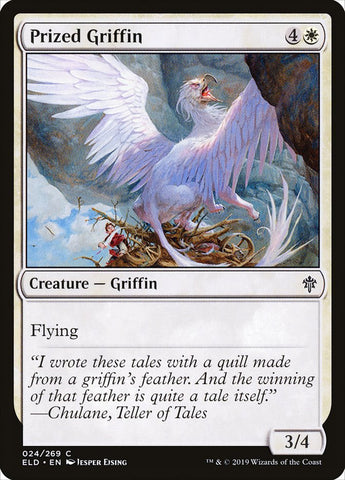 Prized Griffin [Throne of Eldraine]