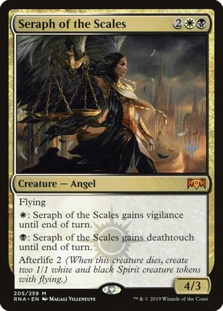 Seraph of the Scales [Ravnica Allegiance Promos]