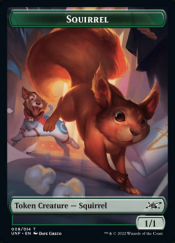 Squirrel Token [Unfinity Tokens]