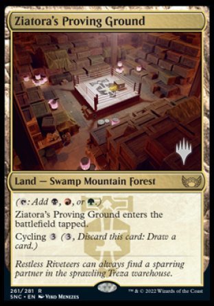 Ziatora's Proving Ground (Promo Pack) [Streets of New Capenna Promos]
