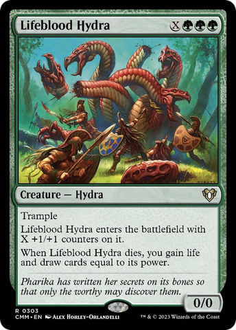Lifeblood Hydra [Commander Masters]