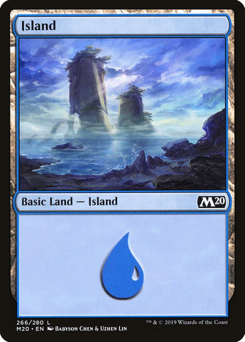 Island (#266) [Core Set 2020]