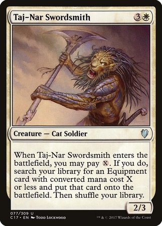 Taj-Nar Swordsmith [Commander 2017]