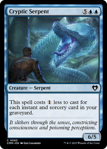 Cryptic Serpent [Commander Masters]