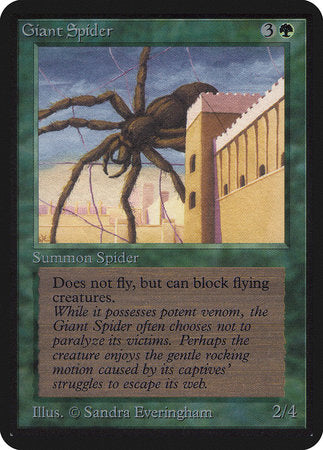 Giant Spider [Limited Edition Alpha]