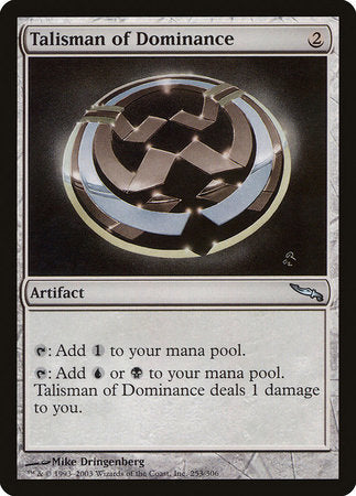 Talisman of Dominance [Mirrodin]
