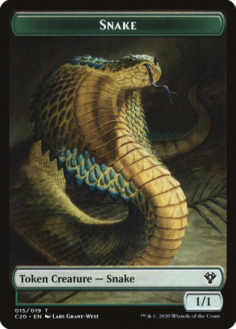 Snake Token [Commander 2020]