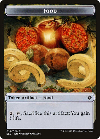 Food (016/020) [Throne of Eldraine Tokens]