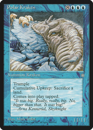 mtg kraken cards Polar Kraken [Ice Age]