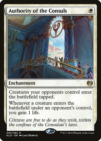 Authority of the Consuls [Kaladesh Promos]