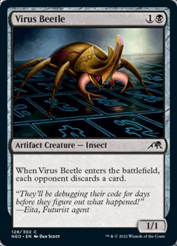 Virus Beetle [Kamigawa: Neon Dynasty]