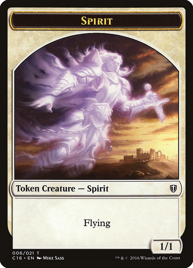 Spirit (006/021) [Commander 2016 Tokens]