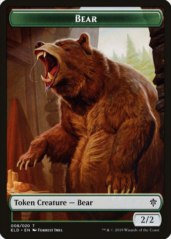 Bear [Throne of Eldraine Tokens]