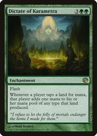 Dictate of Karametra [Journey into Nyx]