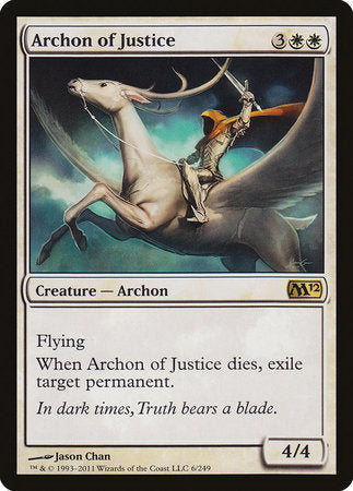 Archon of Justice [Magic 2012]