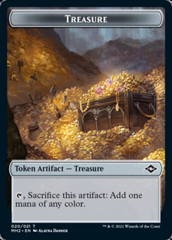 Treasure Token (#20) [Modern Horizons 2 Tokens]