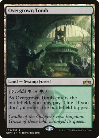 Overgrown Tomb [Guilds of Ravnica Promos]