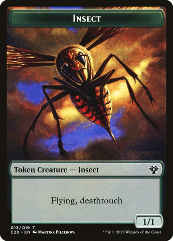Insect (013/019) [Commander 2020 Tokens]