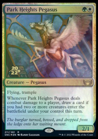 Park Heights Pegasus [Streets of New Capenna Prerelease Promos]